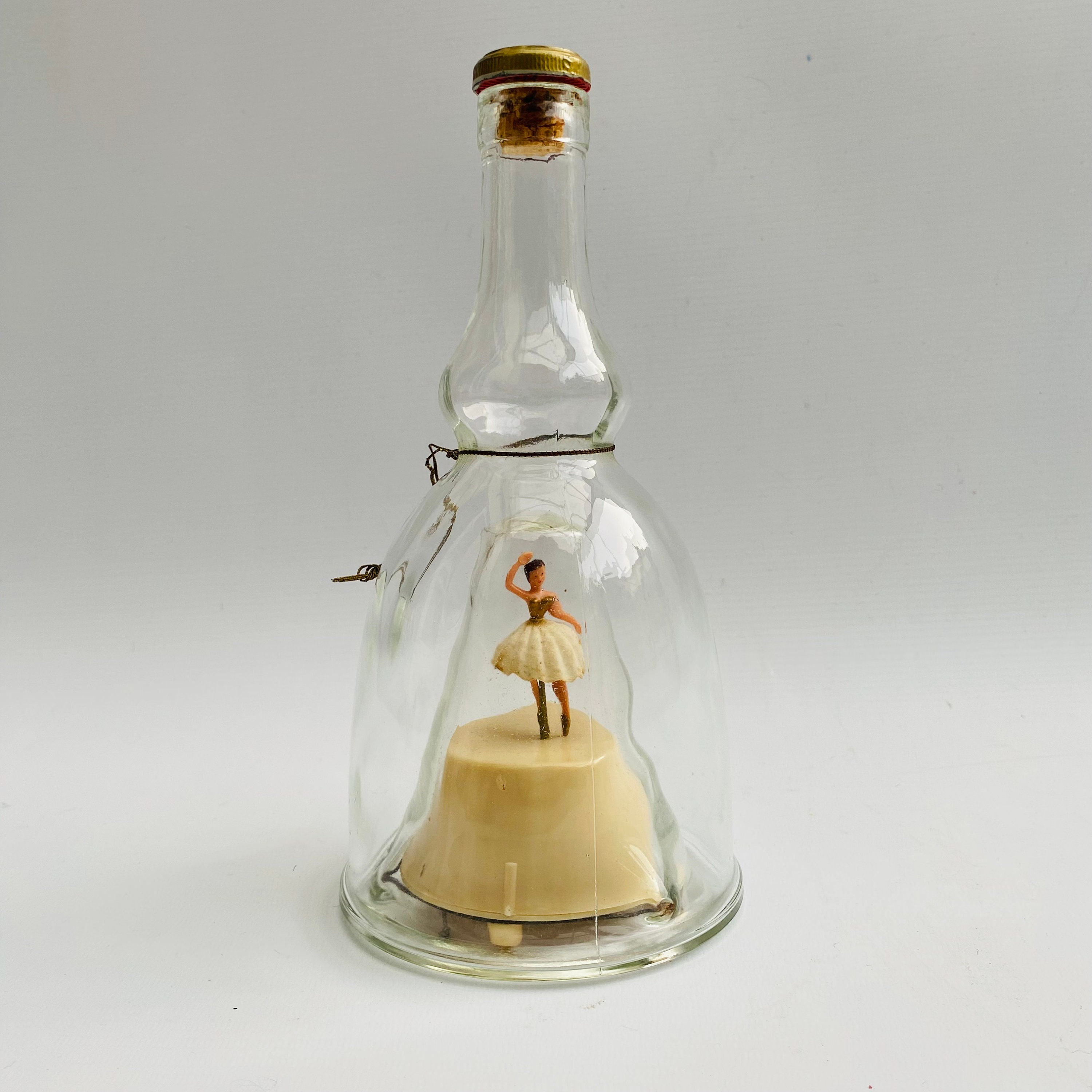 Vintage Lucas Bols Ballerina Music Decanter: Le Bleu Danube, Dutch