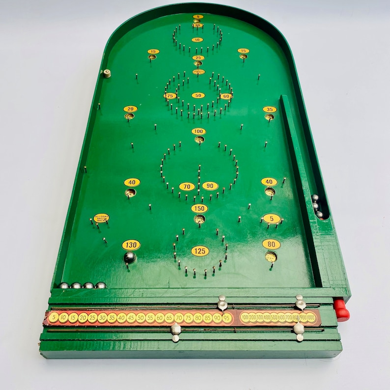 Collectable RARE Bagatelle 1950s Vintage Chad Valley Works afbeelding 1