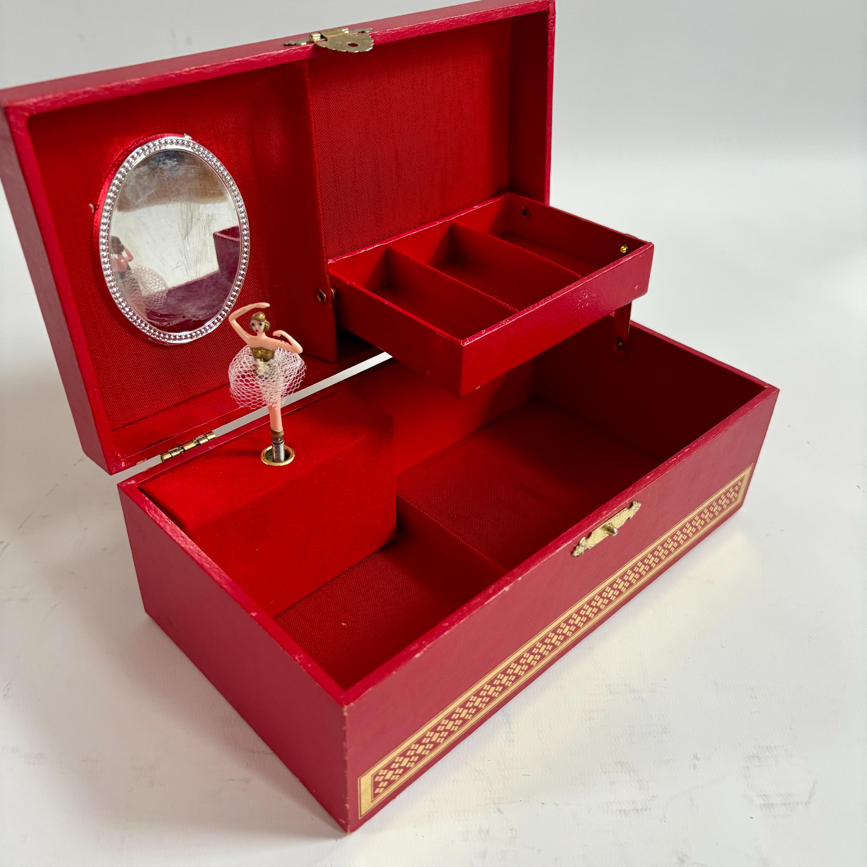 Vintage 1950s Japanese Laurel Musical Ballerina Jewelry Box - Etsy