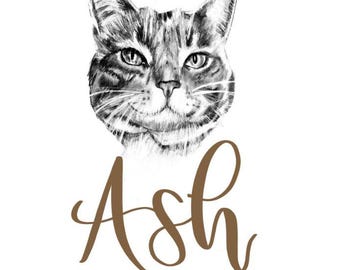 Custom Digital Pet Portrait