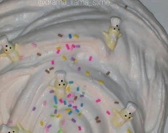 Poke da Belly Doughboy Butterslime white with sprinkles kids slime