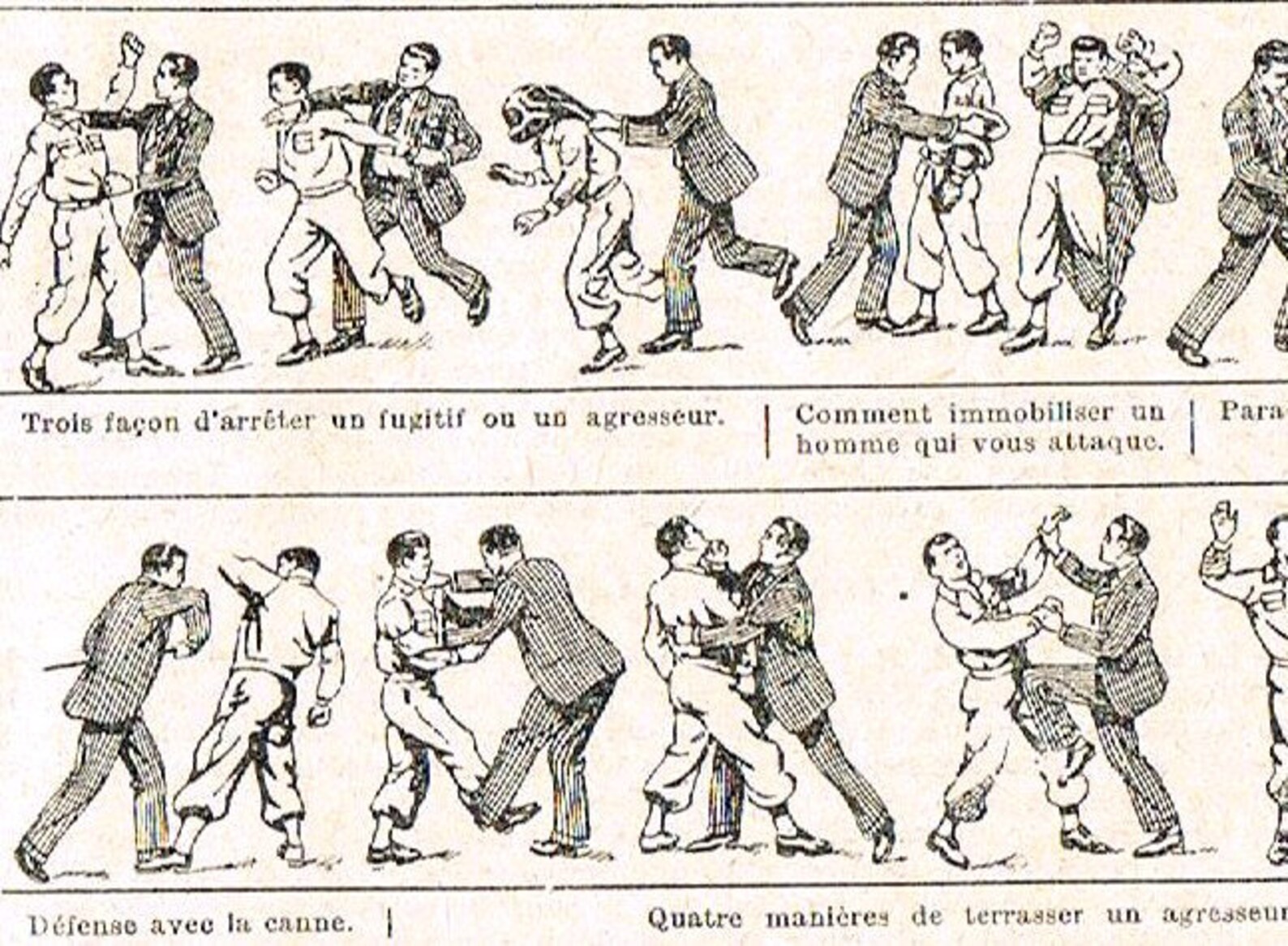 1920s Original Self defence fighting wrestling dictionary Etsy
