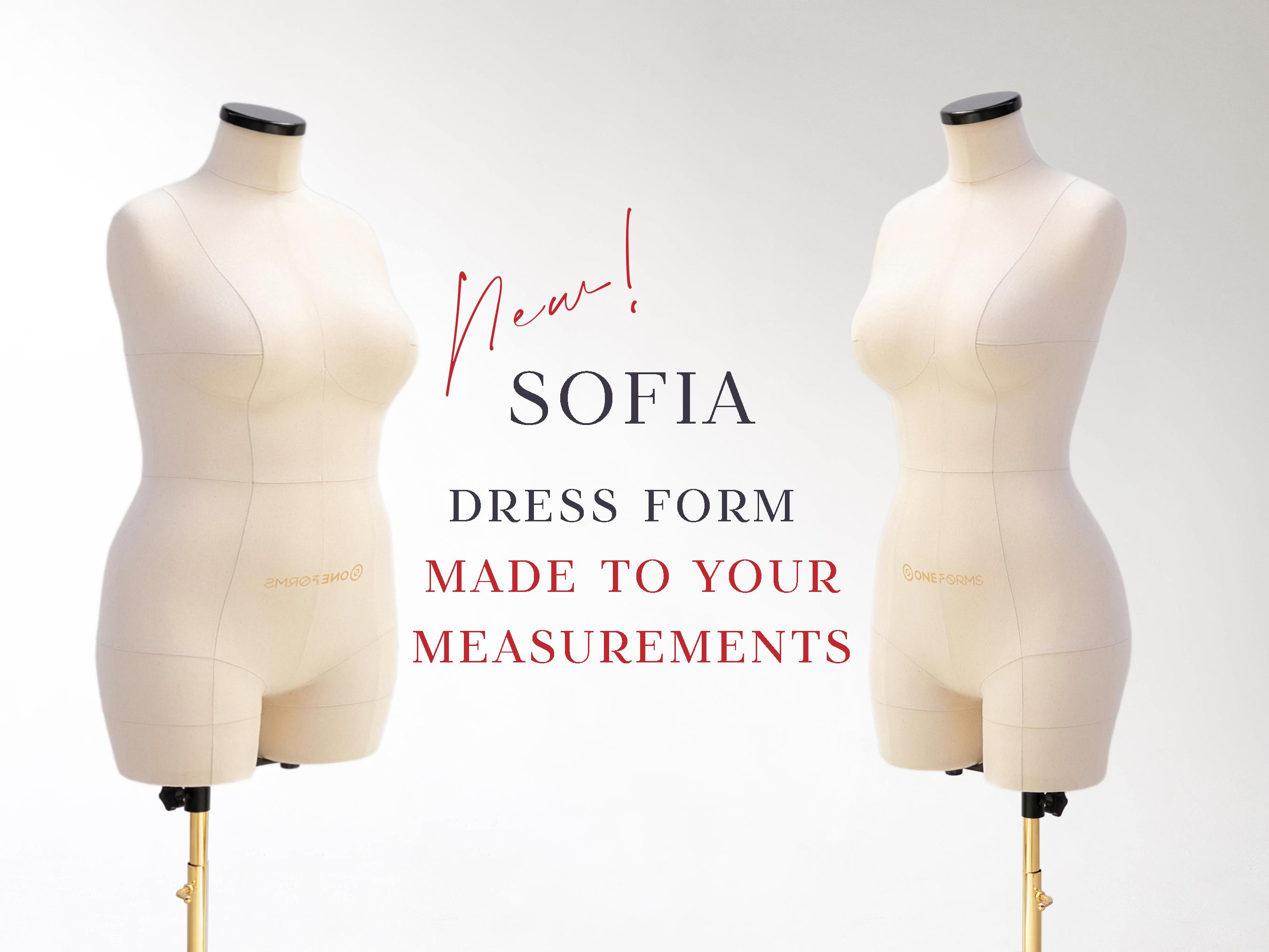 SOFIA - CUSTOM SIZE // Tailor Dress Form Made to Individual Measurements |  Made to Order, Soft and 100% Pinnable Anatomic Mannequin - Etsy