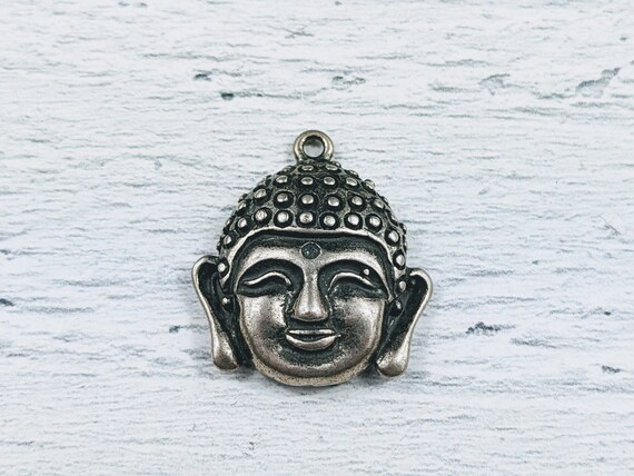 Buddha head charm clearance