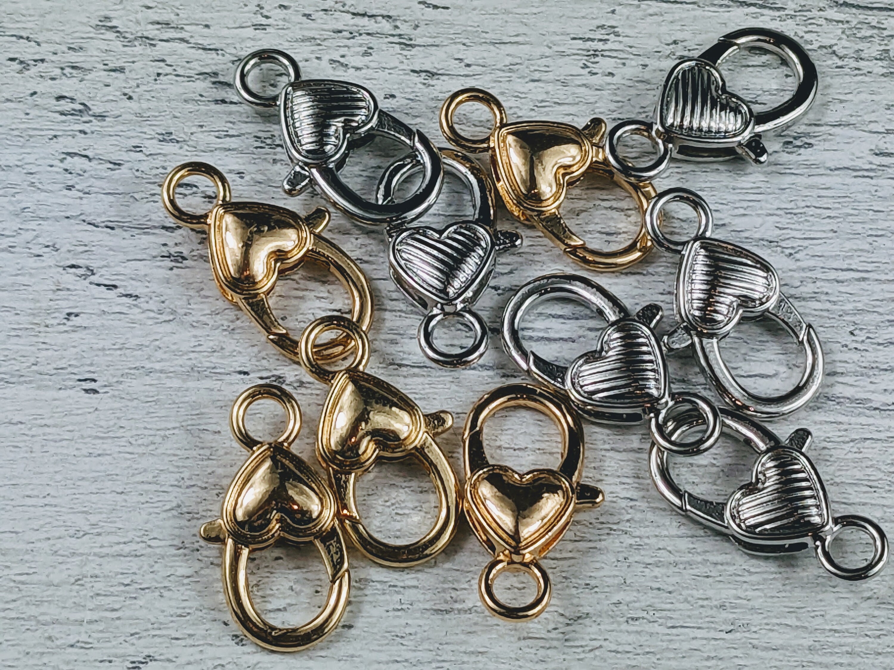Heart Lobster Clasp Etsy Canada