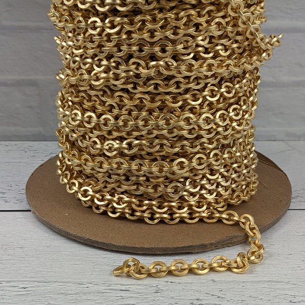 Gold Cable Chain Etsy