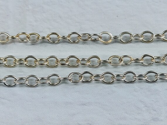 Oval cable chain sale