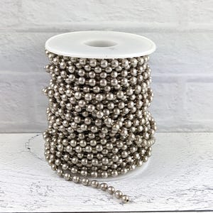 Antique Silver Ball Chain 4.5mm Ball Chain