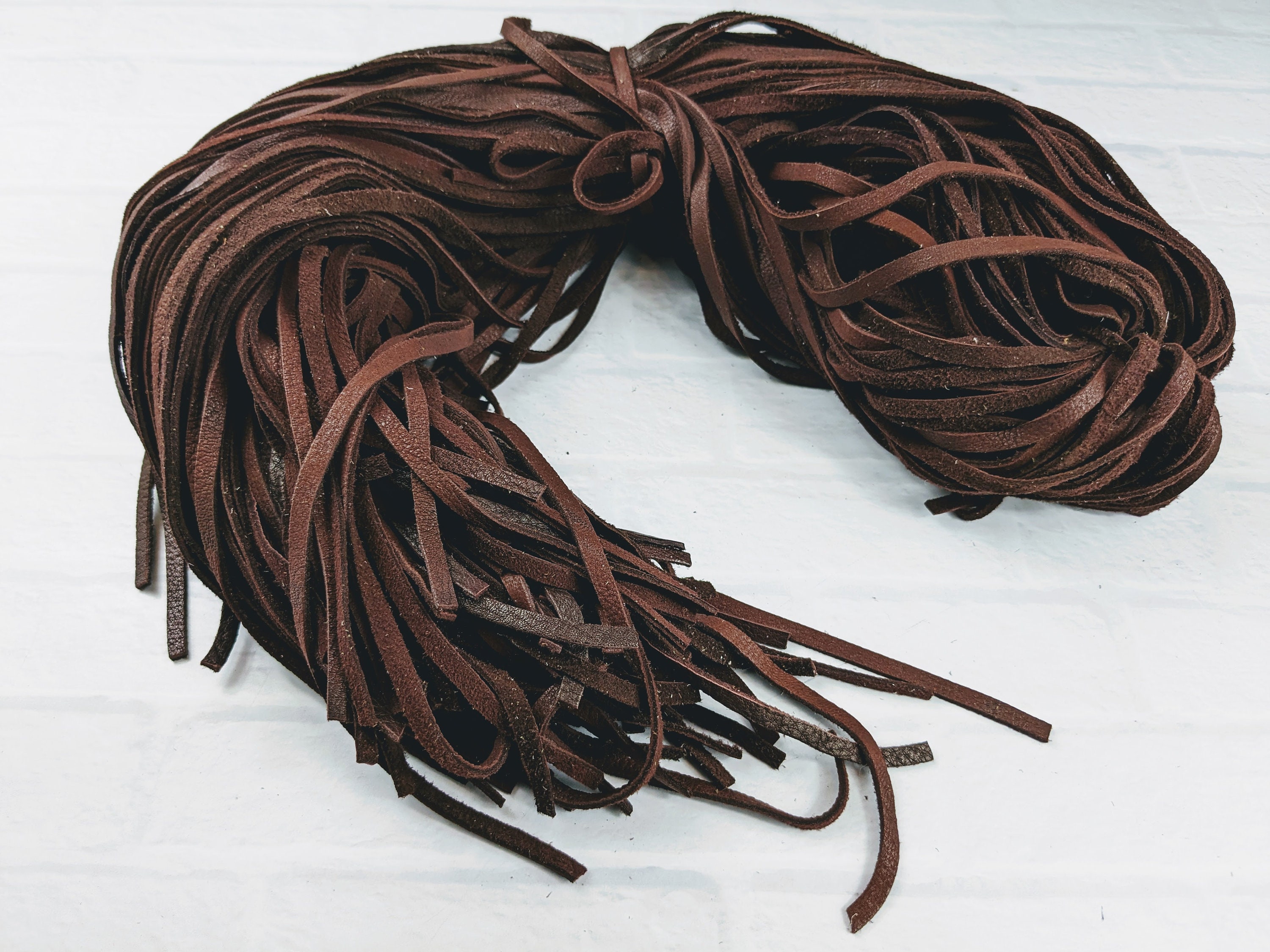 Deerskin Leather String – Cotton Sheep