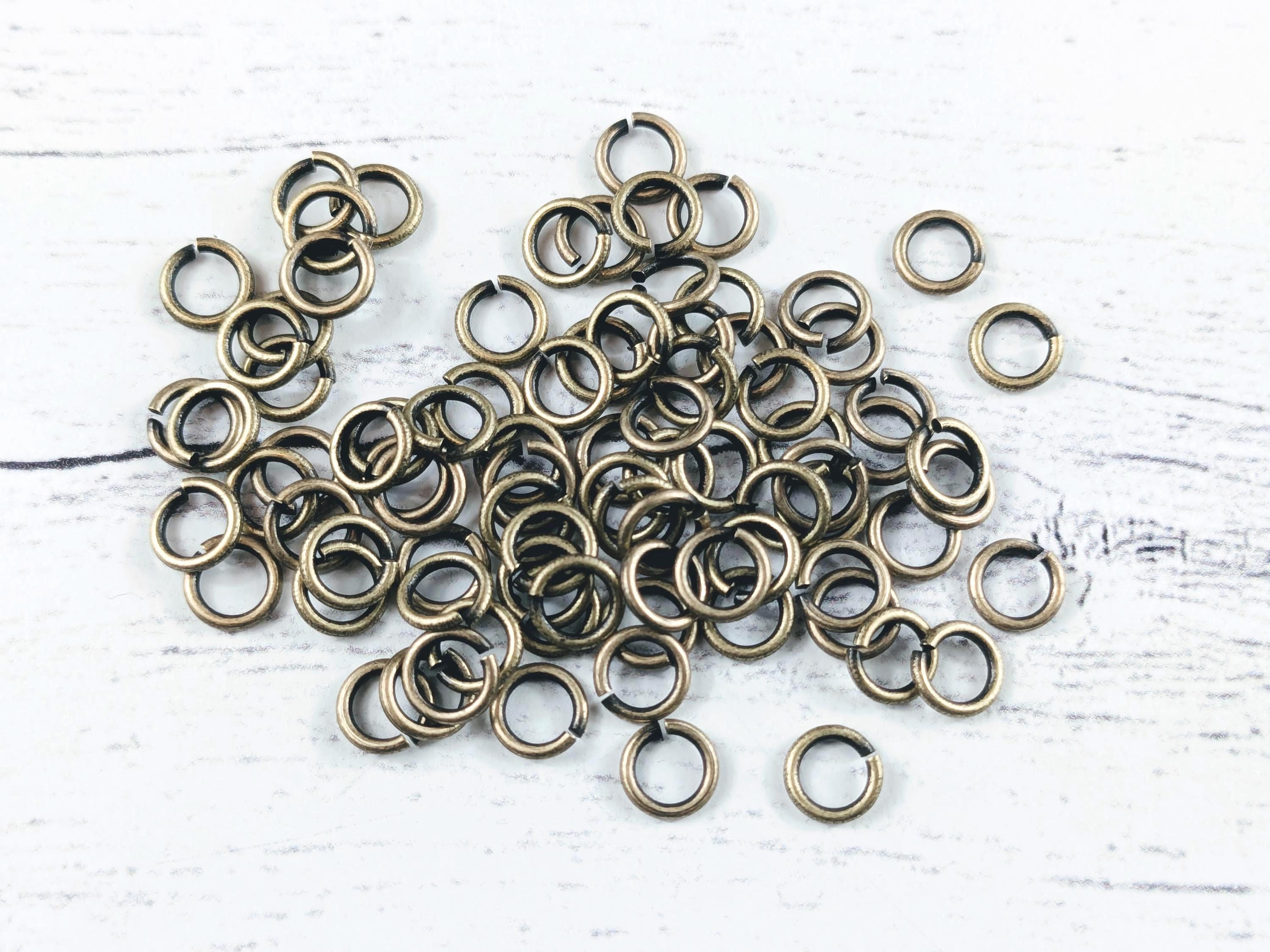 食器 JUMP 6mm Antique Brass Ox Open Jump Rings, 18g - Etsy