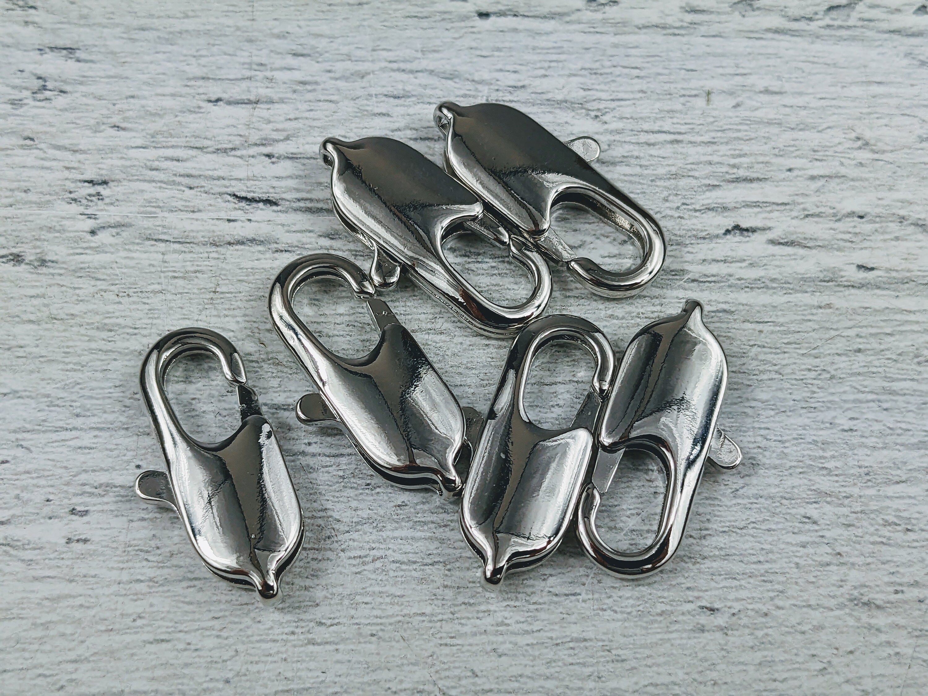Stainless steel lobster claw clasp discount