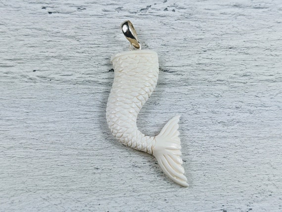 Carved Mermaid Tail Carved Mermaid Tail