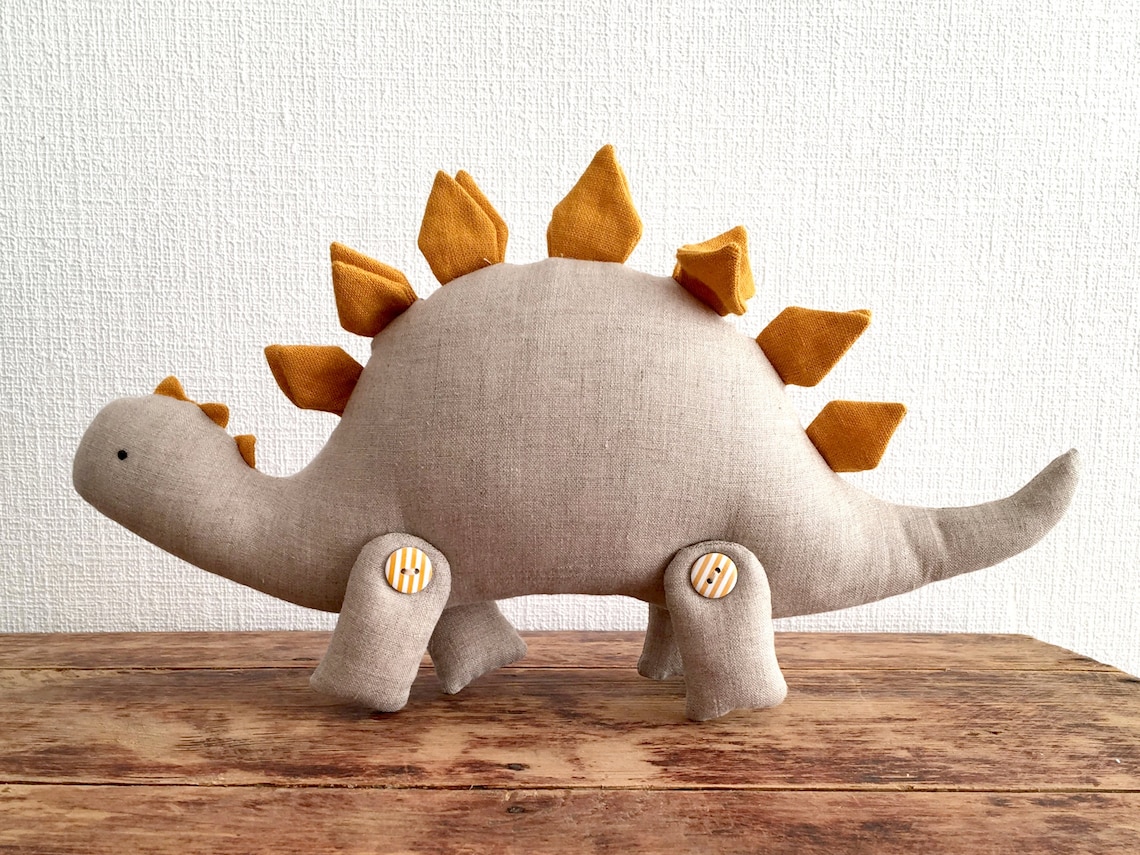Stuffed Animal PDF Pattern Dinosaur Toy Sewing Tutorial Pdf - Etsy