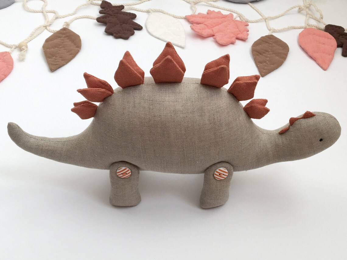 Dinosaurus Stuffed Animal PDF Pattern Dinosaur Toy Sewing | Etsy UK