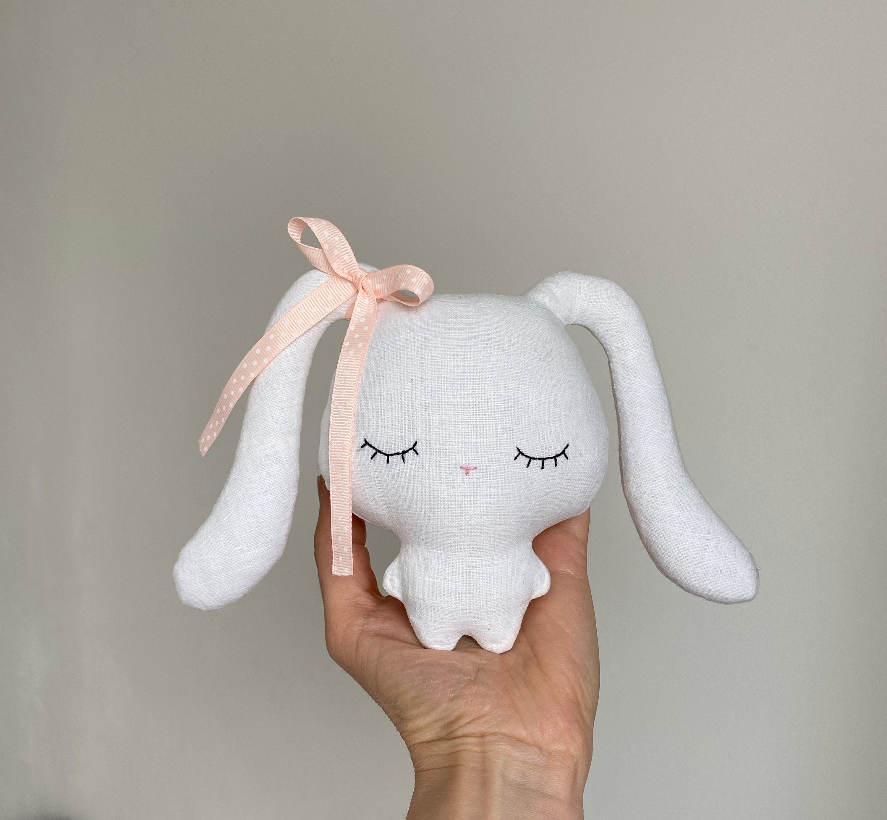 Fabric Rabbits PDF Sewing Pattern Bunny Doll PDF Stuffed | Etsy