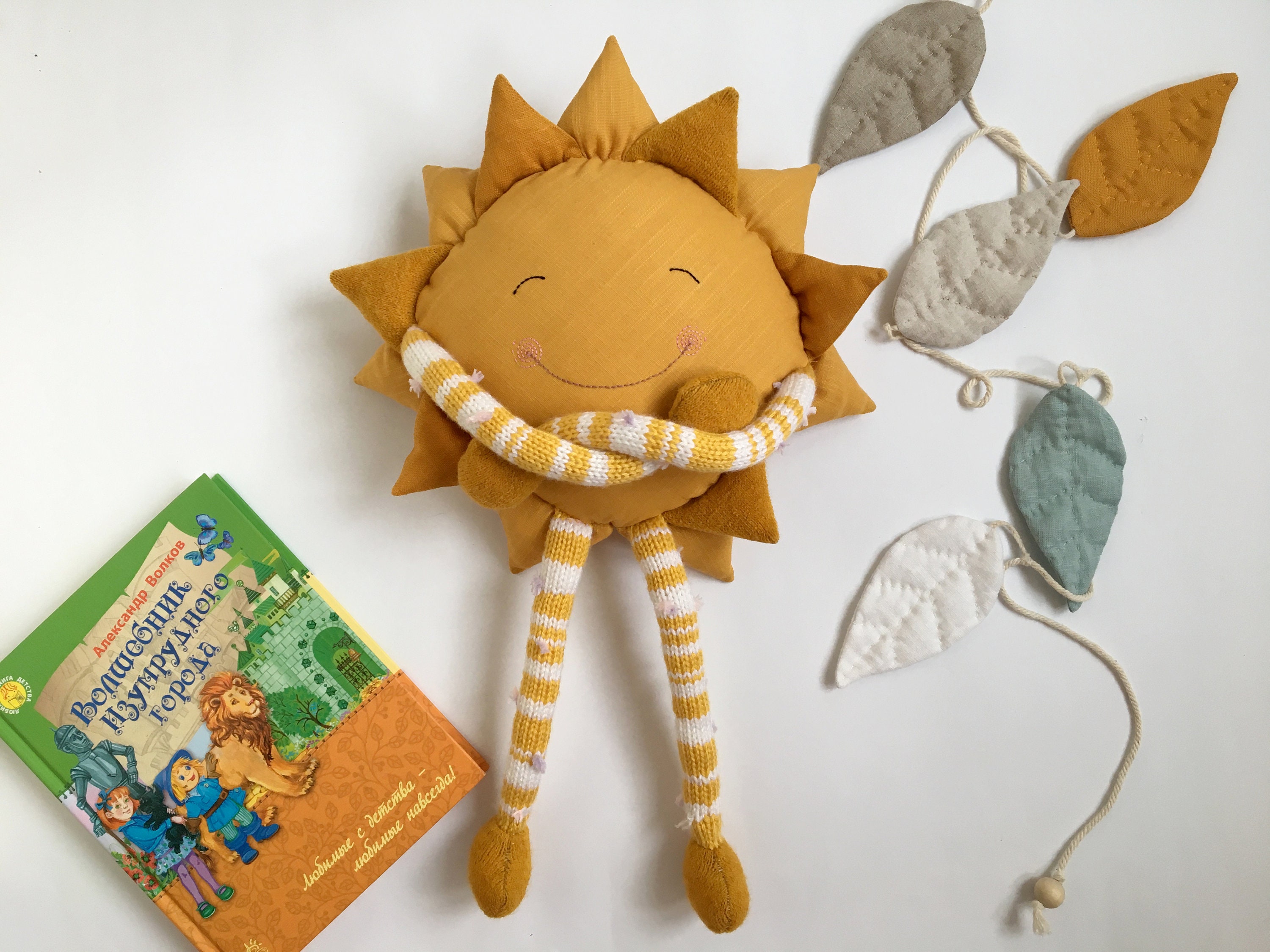 Stuffed sun toy gift nursery decor sun softie toy personalized Etsy