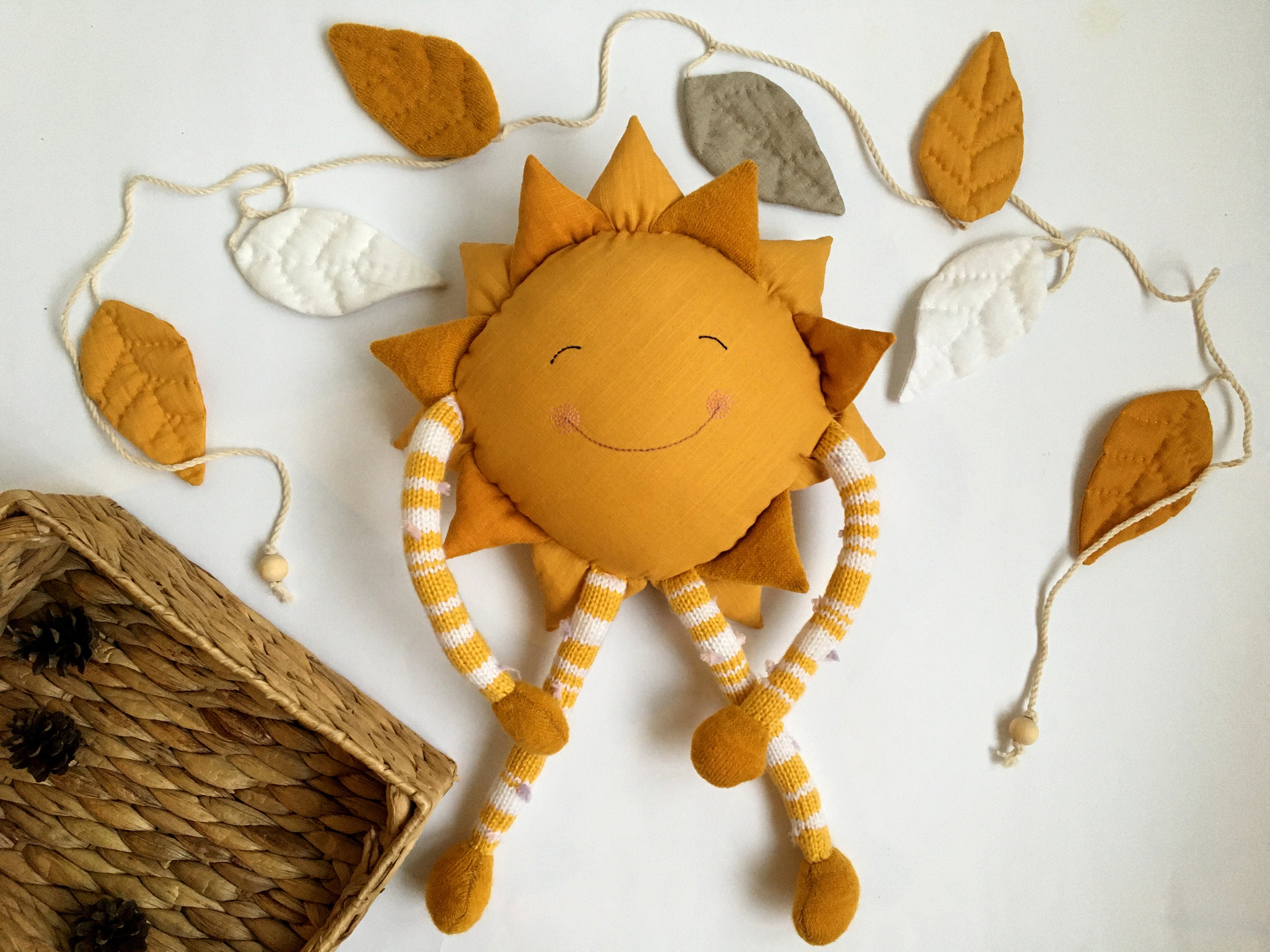 Stuffed sun toy gift nursery decor sun softie toy personalized Etsy