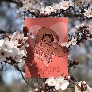 Stampa cartolina Arianna