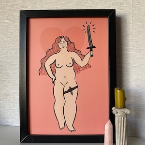 Norse Goddess Freyja Print