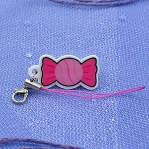 cute pastel candy acrylic charm