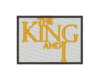 The King and I Patch