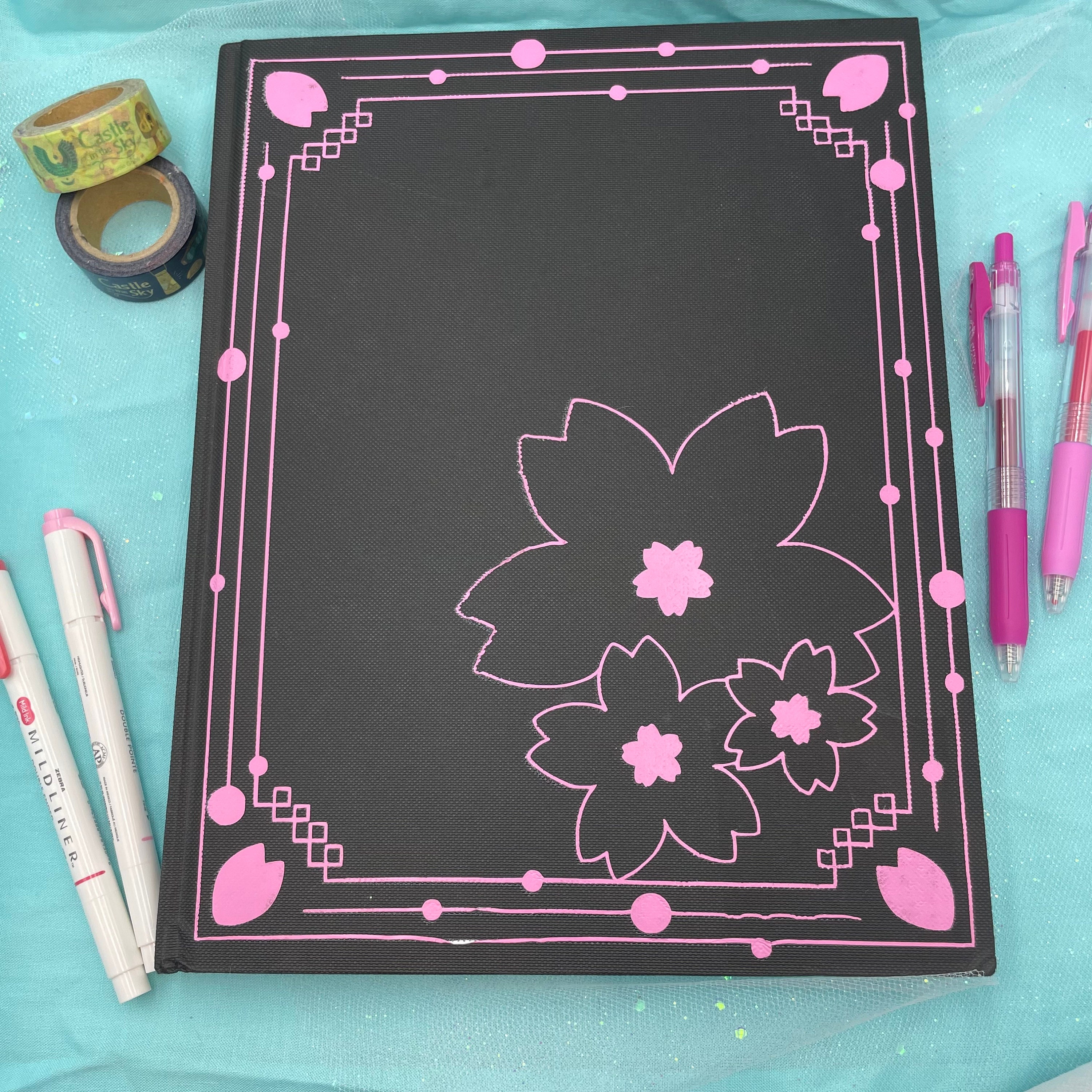 Pink Tokyo Memo Hardback Sketchbook – Choosing Keeping