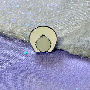 Rabbit Bunny Butt Enamel Pin- 1&quot; size pin
