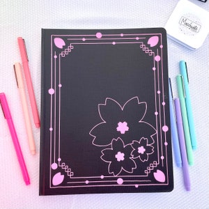 Leuke Sakura Cherry Blossom gevoerd Notebook Journal