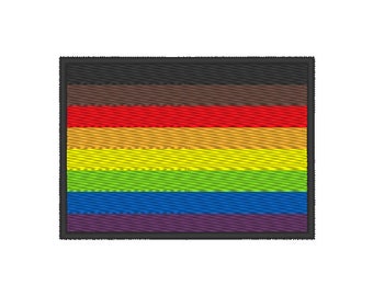 Regenbogen Gay Pride Flagge Aufnäher