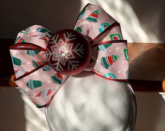 Christmas Ornament Fascinator! Holiday Hat Headband! Christmas Sweater Party Accessory!