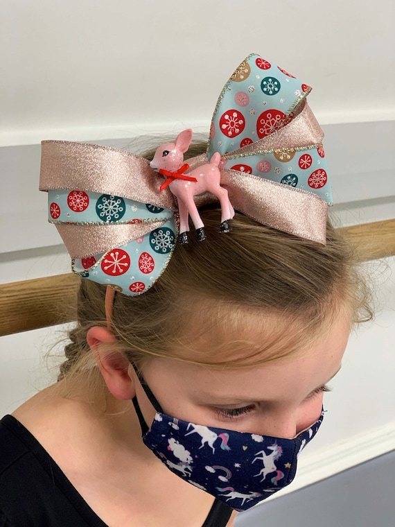 Reindeer Headband Adult and Kids Christmas Head Decor Handmade