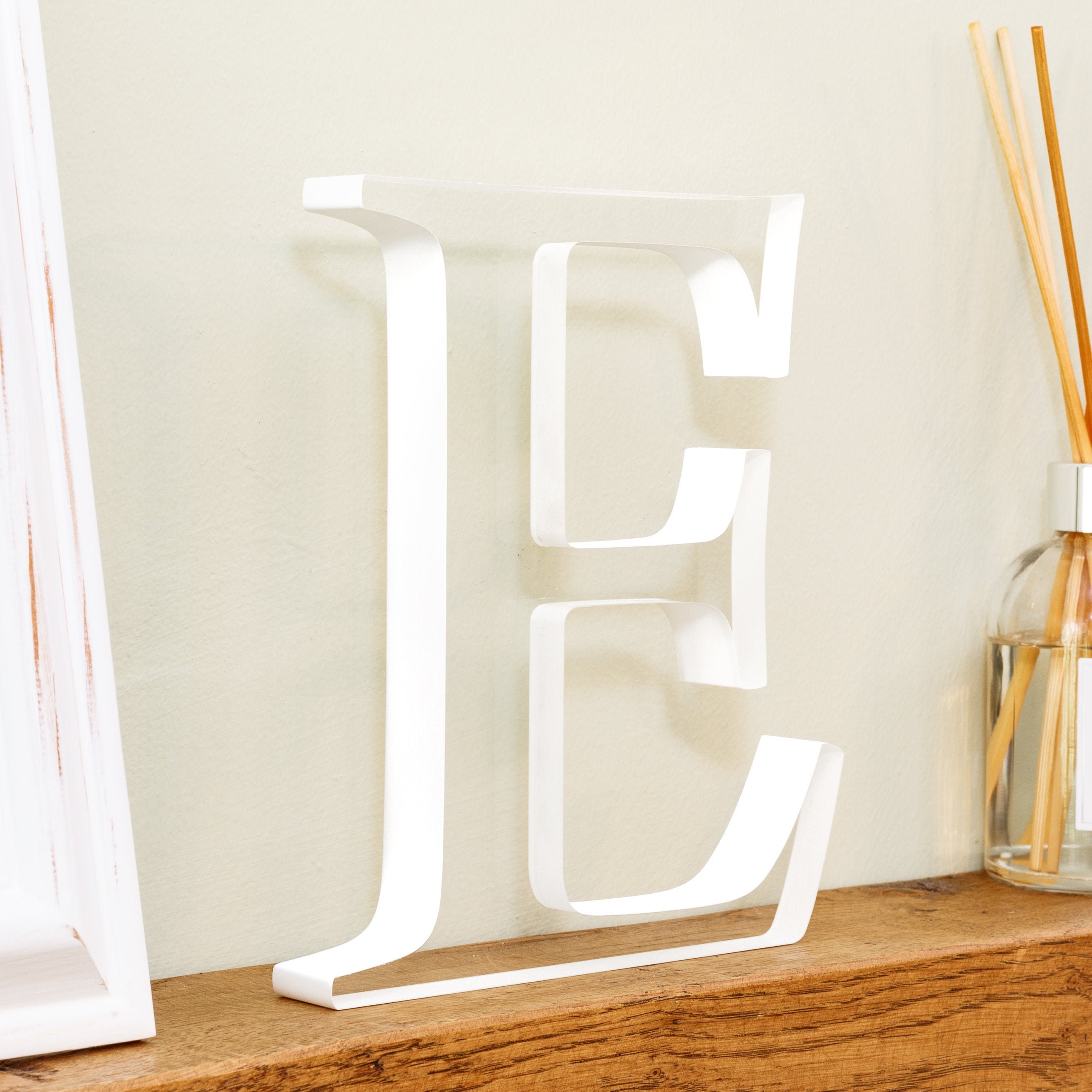 Letter E Gift Letter x 20cm / Freestanding personalised gift Etsy