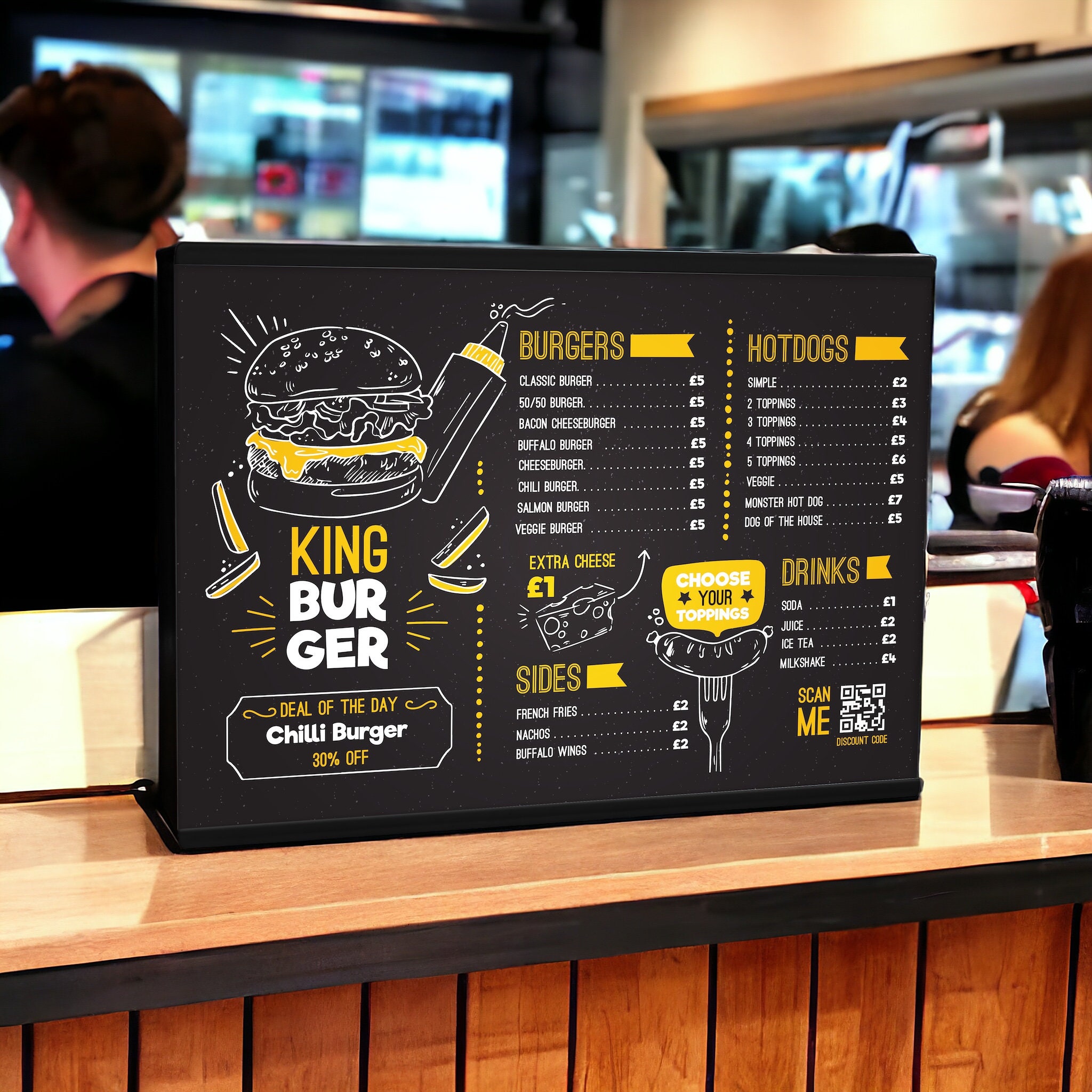 Logo Light Box XL | A4 Custom Design Print Lighting | Illuminated ...
