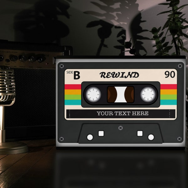 Cassette Tape Light Etsy