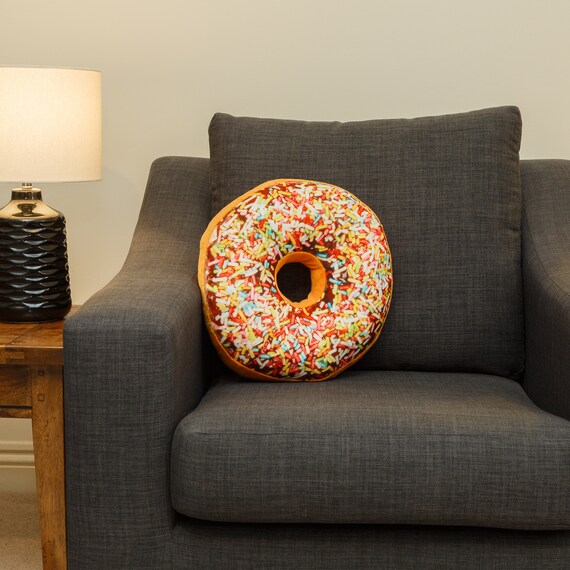 Pillow Donut Chocolates, Donut Cushion Stuffed