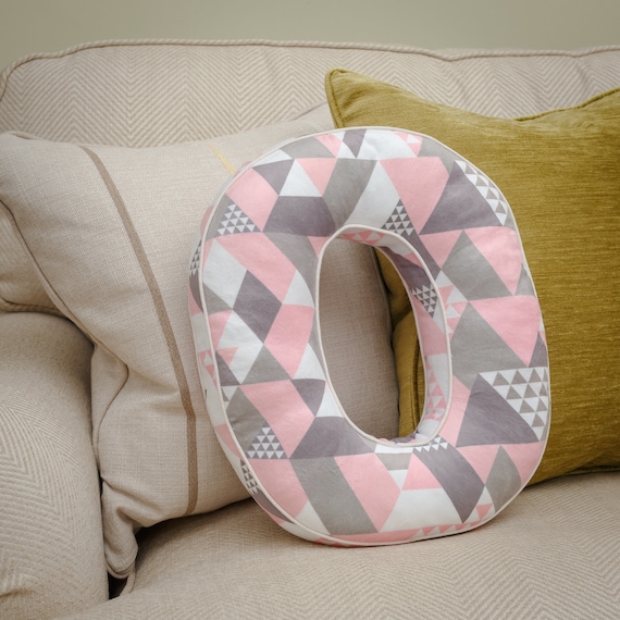 Grey letter cushions outlet
