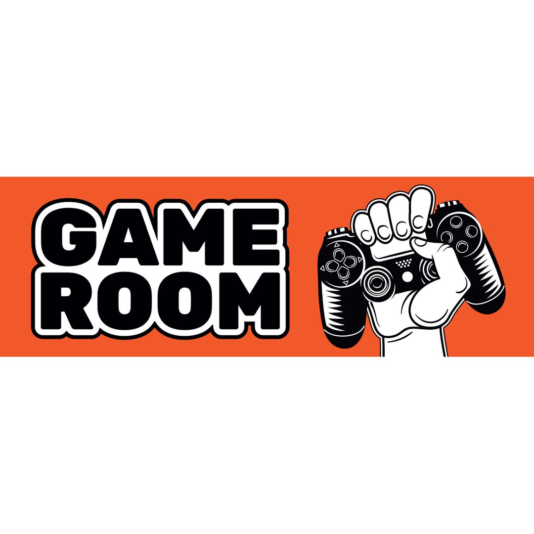 Light up Game Room Sign Insert Only Etsy UK