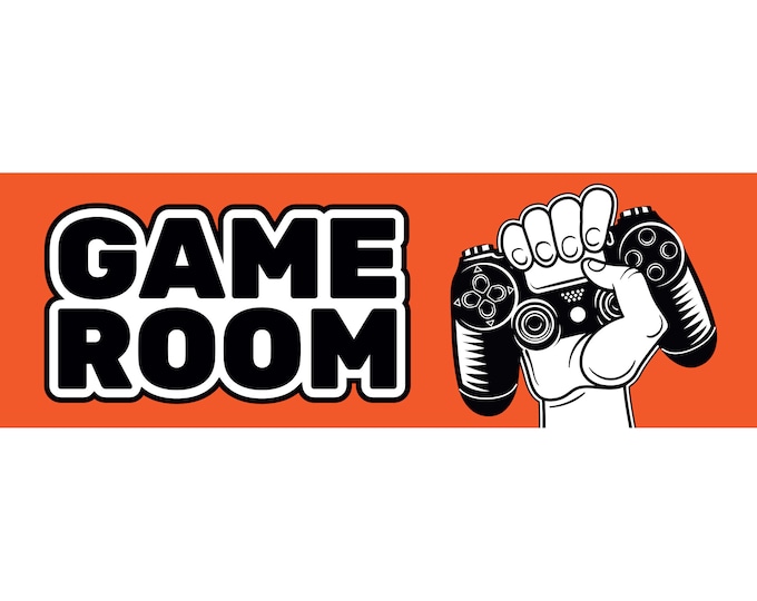 Light Up Game Room Sign Insert Only