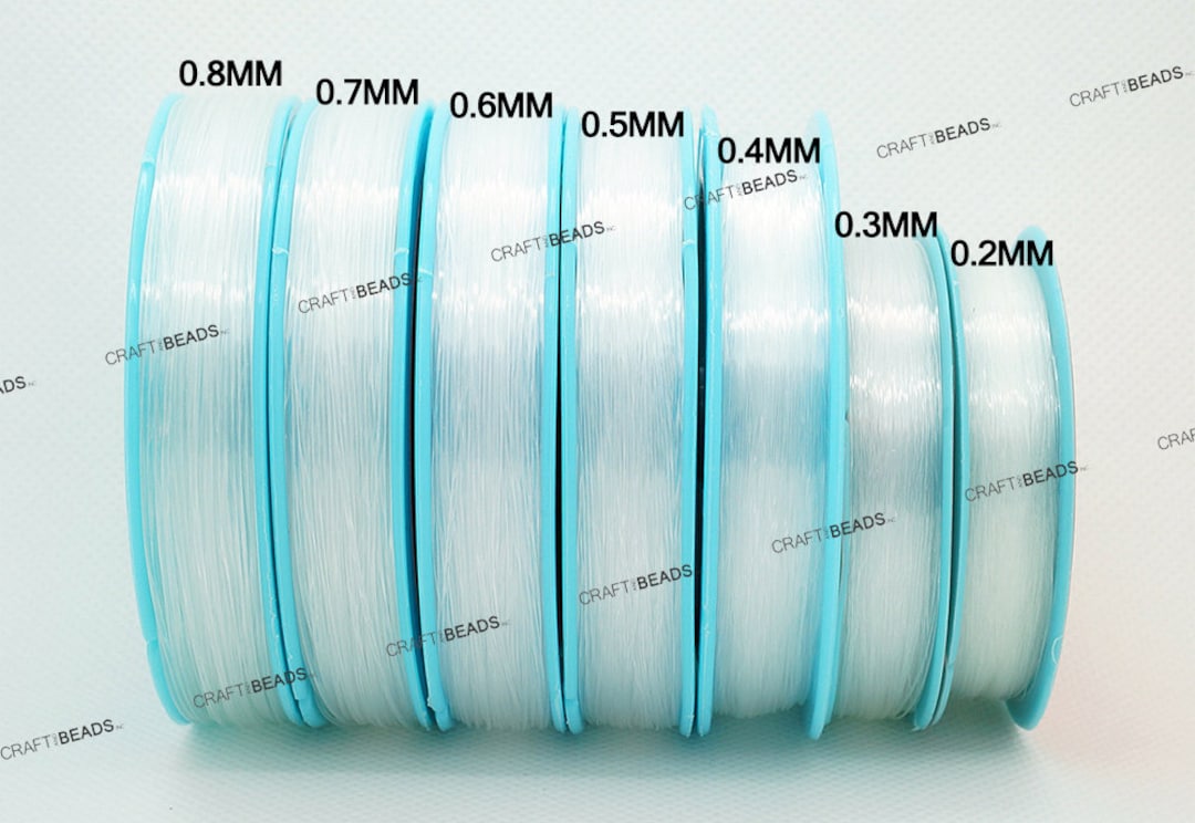 DIY Crafts Stretchy Elastic Rope Transparent String Cord (6 Pcs Roll) -  Stretchy Elastic Rope Transparent String Cord (6 Pcs Roll) . shop for DIY  Crafts products in India.