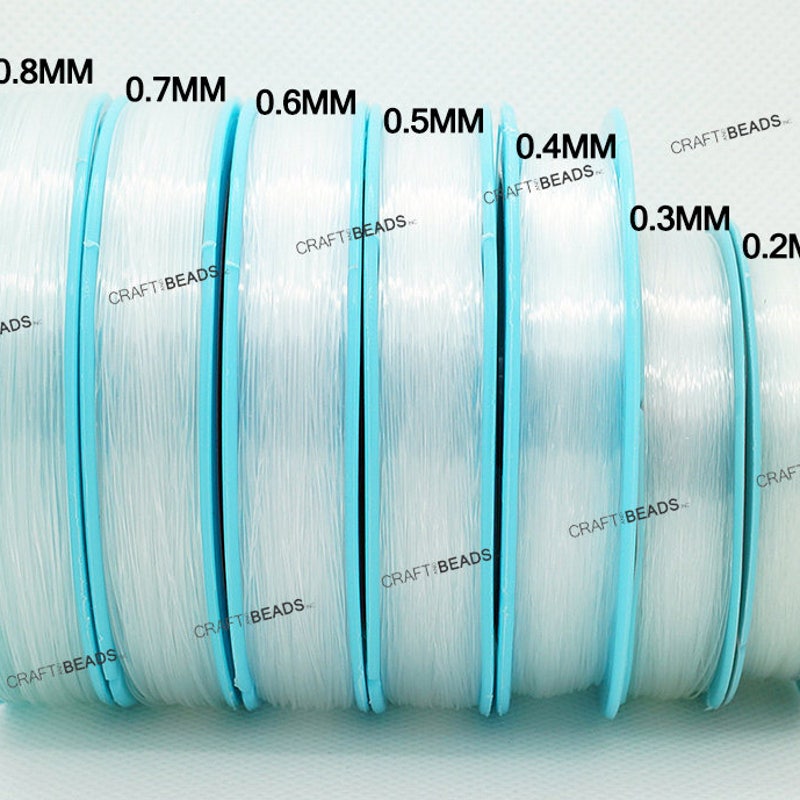 Groshi Line Thread Clear Fishing Line Thread - Etsy