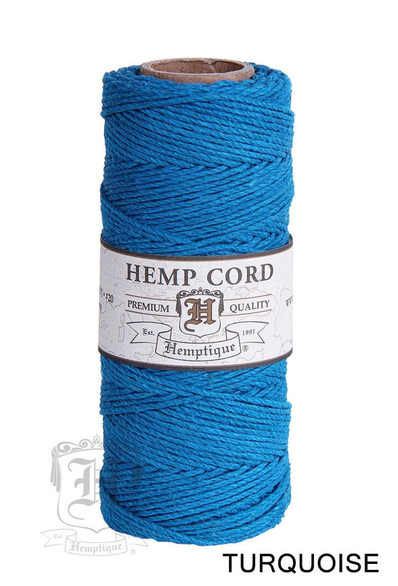 1MM Solid Polished Hemp Twine Hemptique Cord Macrame String Etsy