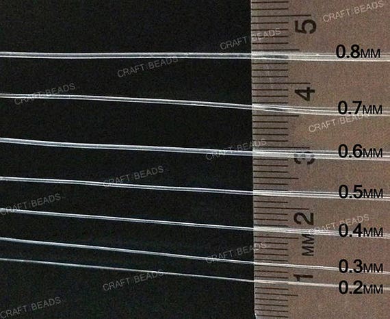 10 Rotoli Di Corde Elastiche Per Perline Da 10,0 M, Collane