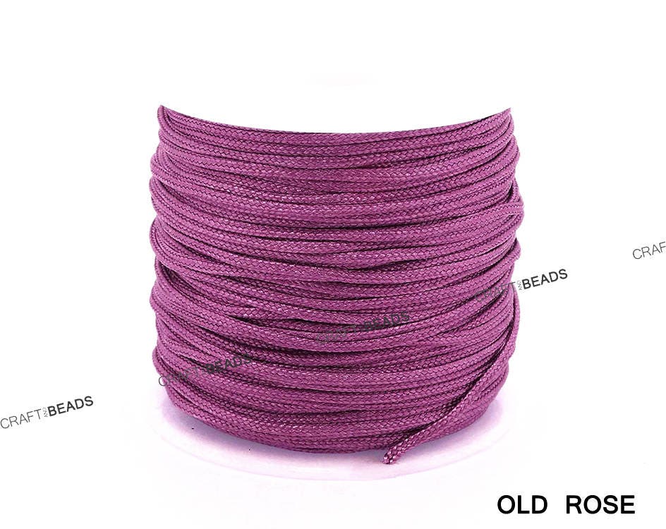 1.5MM Chinese Knot Nylon Cord Shamballa Macrame Beading Kumihimo