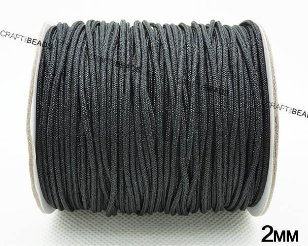 0.4MM 0.8MM 1MM 1.5MM 2MM Black Chinese Knot Nylon Shamballa Macrame  Braiding Cord Beading Braided String Thread -  Canada
