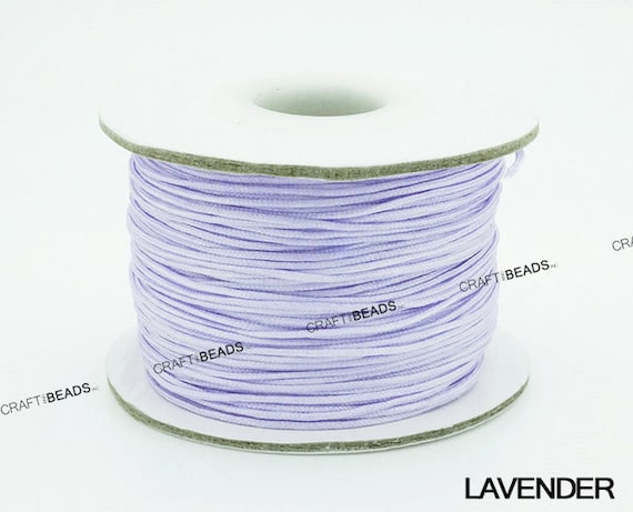 0.8MM Chinese Knotting Nylon Braided Cord Shamballa Macrame