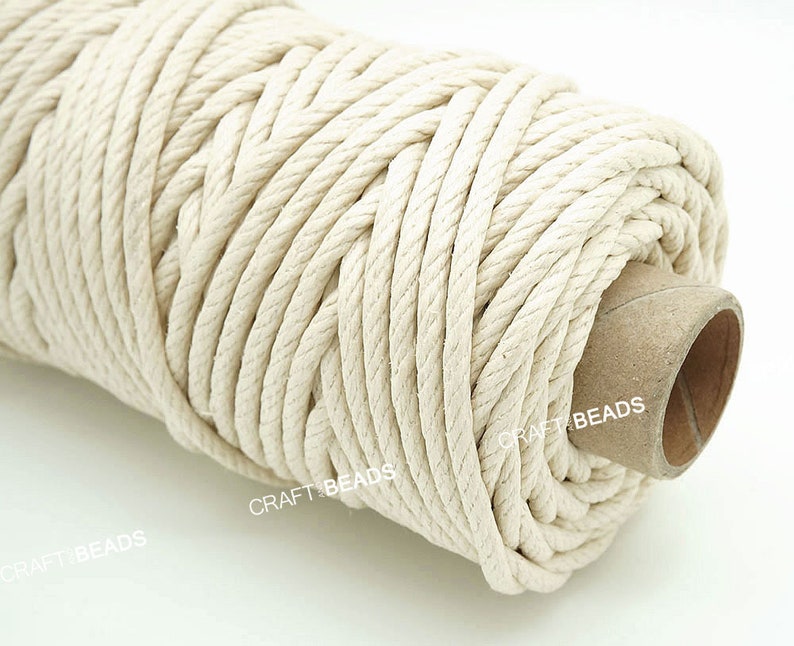 3MM Natural Polished Hemp Twine Craft Rope Macrame Cord 100lbs Etsy