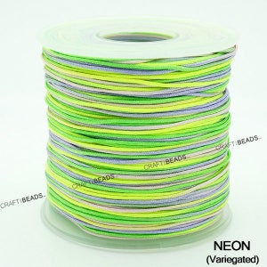 0.8MM Variegated Superior Nylon Chinese Knot Cord Shamballa Macrame Beading String - Pick Color! image 8
