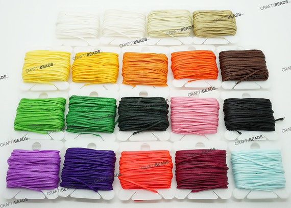 Wholesale Polyester Braided Cord for Jewelry Making 