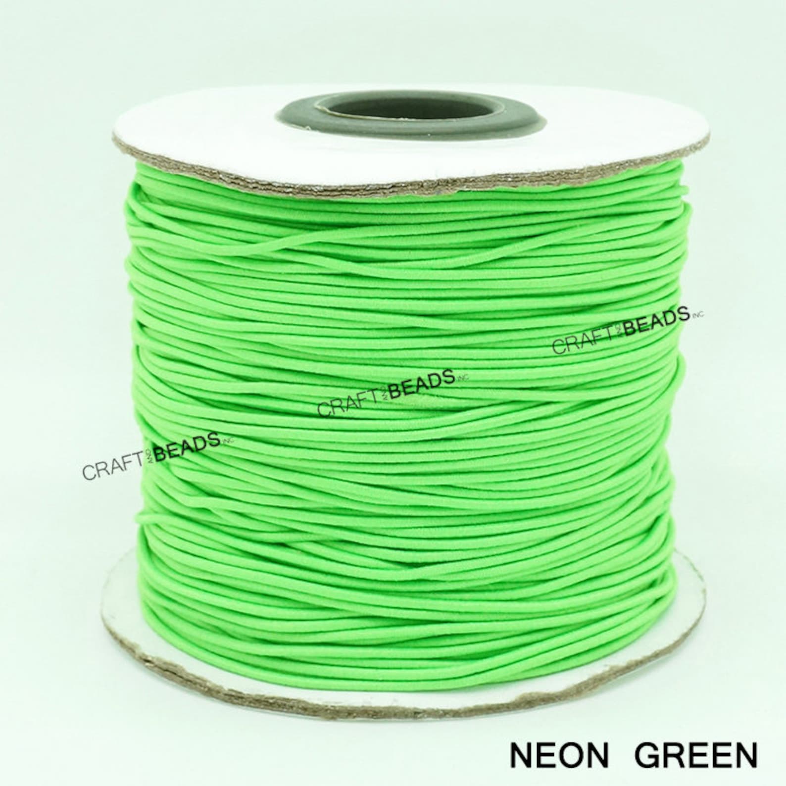 1MM Nylon Coated Round Elastic Cord Stretch Beading Mala Etsy