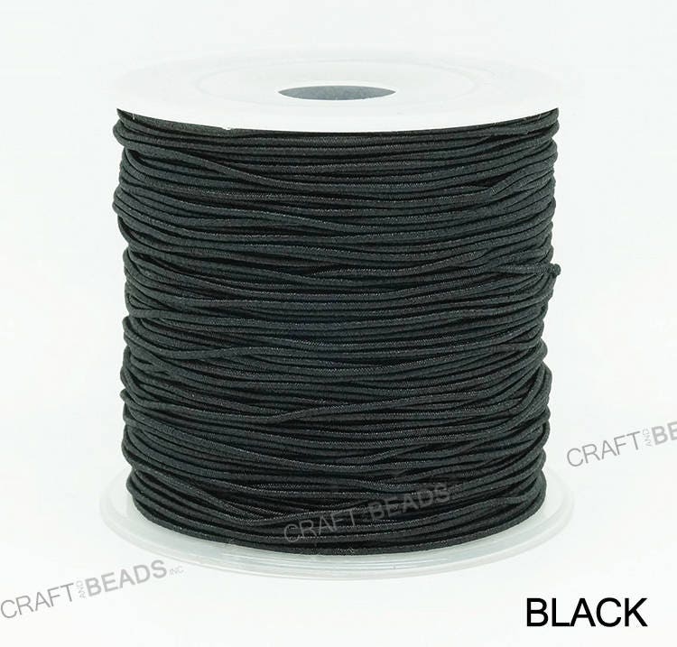 Beadalon® Elasticity™ Black Stretch Cord - RioGrande